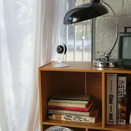 casativo Hochauflösende Full-HD-IP-Überwachungskamera Weiß