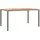vidaXL Gartentisch 90 x 75 cm Grau
