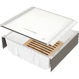 HAILO Pantry-Box 3960601 Lebensmittel Aufbewahrung für 60 cm Schubkast - Weiß