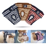 NAMSAN Windeln für Hunde (3er Pack) Windeln für weibliche Hunde Wiederverwendbar Waschbar Hygienische Windeln für ungeübte Welpen / Hündinnen in Hitze/Erregung Minion/Inkontinenz-S