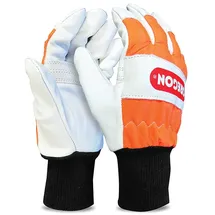 Oregon Kettensägen-Schutzhandschuhe aus Leder mit Linkshandschutz - Größe 10 (91305L)