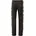 Lederhose Buckle Schnallenhose 5-Pocket Schwarz 38