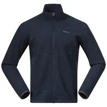 Bergans Rabot Merino Fleecejacke navyblau L