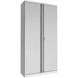 Phoenix Stahlschrank SCL1891GGK grau 91,5 x 37,0 x 183,0 cm, zerlegt