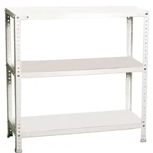 Simonrack Metallregal 3 Böden 900x1100x400 mm weiß