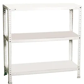 Simonrack Metallregal 3 Böden 900x1100x400 mm weiß
