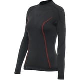 Dainese Damen Thermo LS Lady Baselayer-Shirt, Schwarz/Rot, L/XL