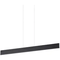 Ideal Lux Desk 1-flg. 102,5 cm oval schwarz