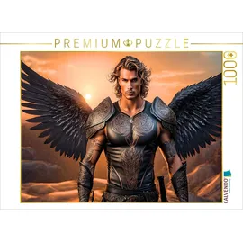 Calvendo Puzzle Engel Chamuel - Kämpfer gegen das Böse | Foto-Puzzle für glückliche Stunden