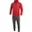 Herren Jogginganzug Premium Basics mit Kapuzensweatshirt Rot-Meliert M