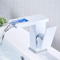 LED Wasserfall Wasserfall Bad Wasserhahn Bad Wasserhahn Wasserfall Wasserfall W