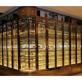 JV Möbel Weinschrank Weinkühlschrank Weindisplay Weinmöbel Weinlagerregal