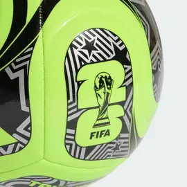 adidas FIFA Fußball-Weltmeisterschaft 26 Trionda Club Ball Lucid Lemon / Black / Silver Metallic Gr. 5