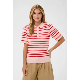 St Tropez Strickpullover PilaSZ Chalk Pink / Rot / Multi Stripe M