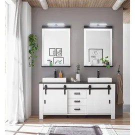 furn.design Doppelwaschtisch 164 x 81 x 43 cm