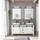 furn.design Doppelwaschtisch 164 x 81 x 43 cm