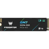 Acer Predator GM7 2TB M.2 Nvme SSD Pcie 4.0 - Lesegeschwindigkeit Bis Zu 7400 Mb