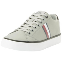 Tommy Hilfiger Herren Vulcanized Sneaker Schuhe, Grau (Antique Silver), 45