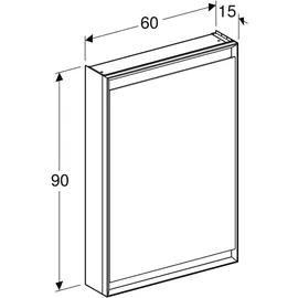 Geberit ONE 60 cm weiß
