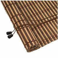 vidaXL Bambusrollo 70 x 220 cm Braun