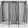 Salta Trampolin 214 x 153 cm Schwarz