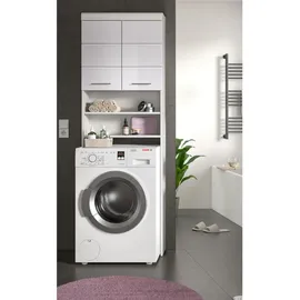 inn.furn Waschmaschinenschrank 63 x 191 cm Weiß