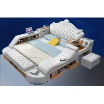 xl moebel gmbh Chesterfield 180 x 200 cm Weiß