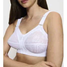 Triumph Doreen X, ohne Bügel, ohne Polsterung, Verstellbare Träger, 90B, Weiß B, 90 Damen