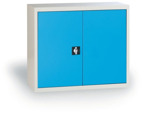 Metallschrank demontiert, 800 x 850 x 390 mm, blau