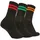 Ellesse PULLO SOCKS Tennissocken 3er Pack Schwarz 40-43