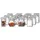 Ritzenhoff & Breker Vorratsglas Spicy transparent 0,11 l 12-teiliges Set