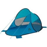 McKinley Bora Pop-Up Strandmuschel (905 bluelight/bluepetrol)