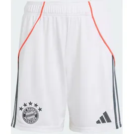 adidas FC Bayern München 25/26 Kids Auswärtsshorts - weiß