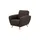 Max Winzer Sessel Jerry Flachgewebe 83 x 85 x 0 cm Braun