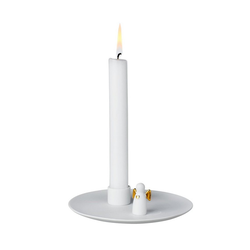 Räder Design Kerzenhalter Weihnachtlicher Kerzenhalter Teller 14 cm, Engelslicht Gold weiß