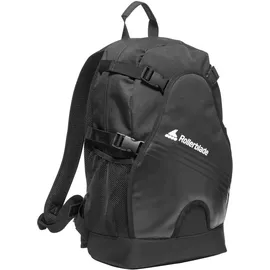 Rollerblade Backpack LT 20 ECO, Rucksack für Inline Skates, Unisex, Schwarz, 20l