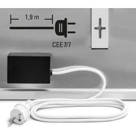 Trotec Infrarot-Heizplatte / Infrarotheizung TIH 900 S Heizpaneel 900 W Heizleistung