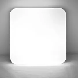 ZMH Deckenlampe 1-flg. 22 cm eckig weiß