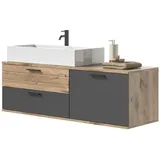 inn.furn Tomaso 5-tlg. Eiche Grau