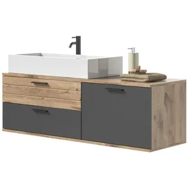 inn.furn Tomaso 5-tlg. Eiche Grau