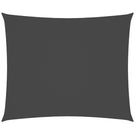 vidaXL Sonnensegel Oxford-Gewebe Rechteckig 6x7 m Anthrazit