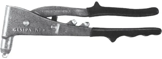 Blindniet-Handzange NTX-F mit Öffnungsfeder