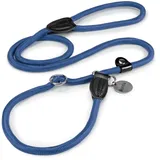 LIONTO Retrieverleine Hundeleine Führleine dunkelblau 1,2 m