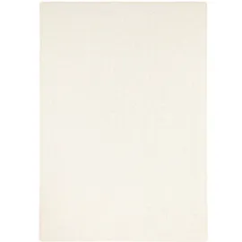 Steffensmeier Designer Teppich Modern Berber Sydney in Weiß, Wollsiegel Qualität, Größe: 80x300 cm