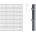 Alberts Alberts Doppelstabmatten-Grundset 8 200 x 140 cm 6/5/6 anthrazit