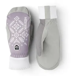 Hestra Women ́s XC Primaloft - Mitt syringa print (949) 8