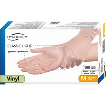 Hygonorm Einmalhandschuhe CLASSIC LIGHT M weiß