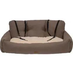 Home & Away Rücksitz Bett Betty für den Hund Braun
