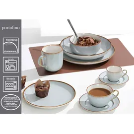 Ritzenhoff & Breker Portofino Espressotasse mit Untertasse 0,09 l Grau 6 St.
