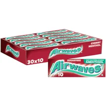 Airwaves Cherry Menthol Kaugummi 30 x 10 Dragees